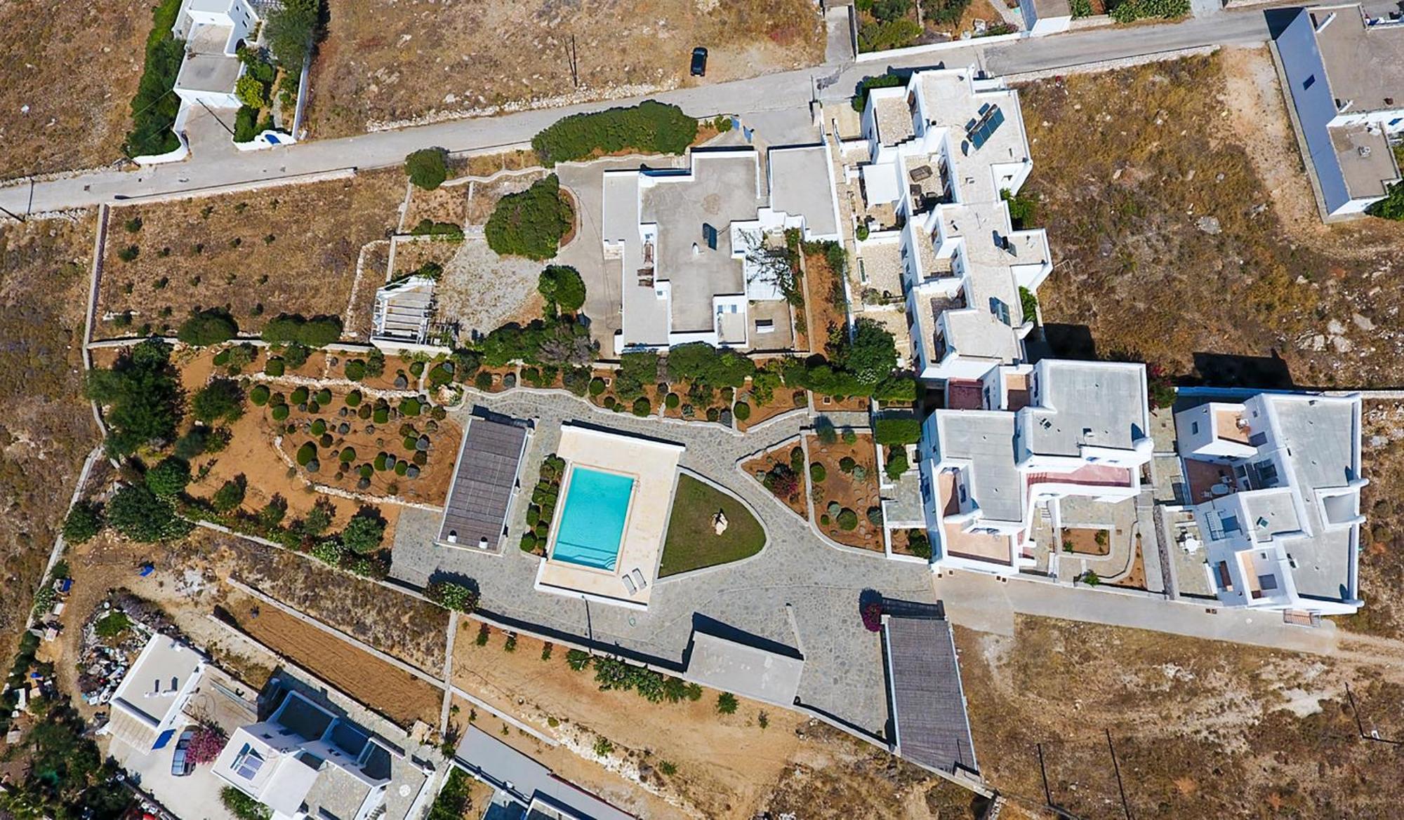 Amelie Villa With Pool And Amazing Sea Views, Paros Márpissa Екстериор снимка