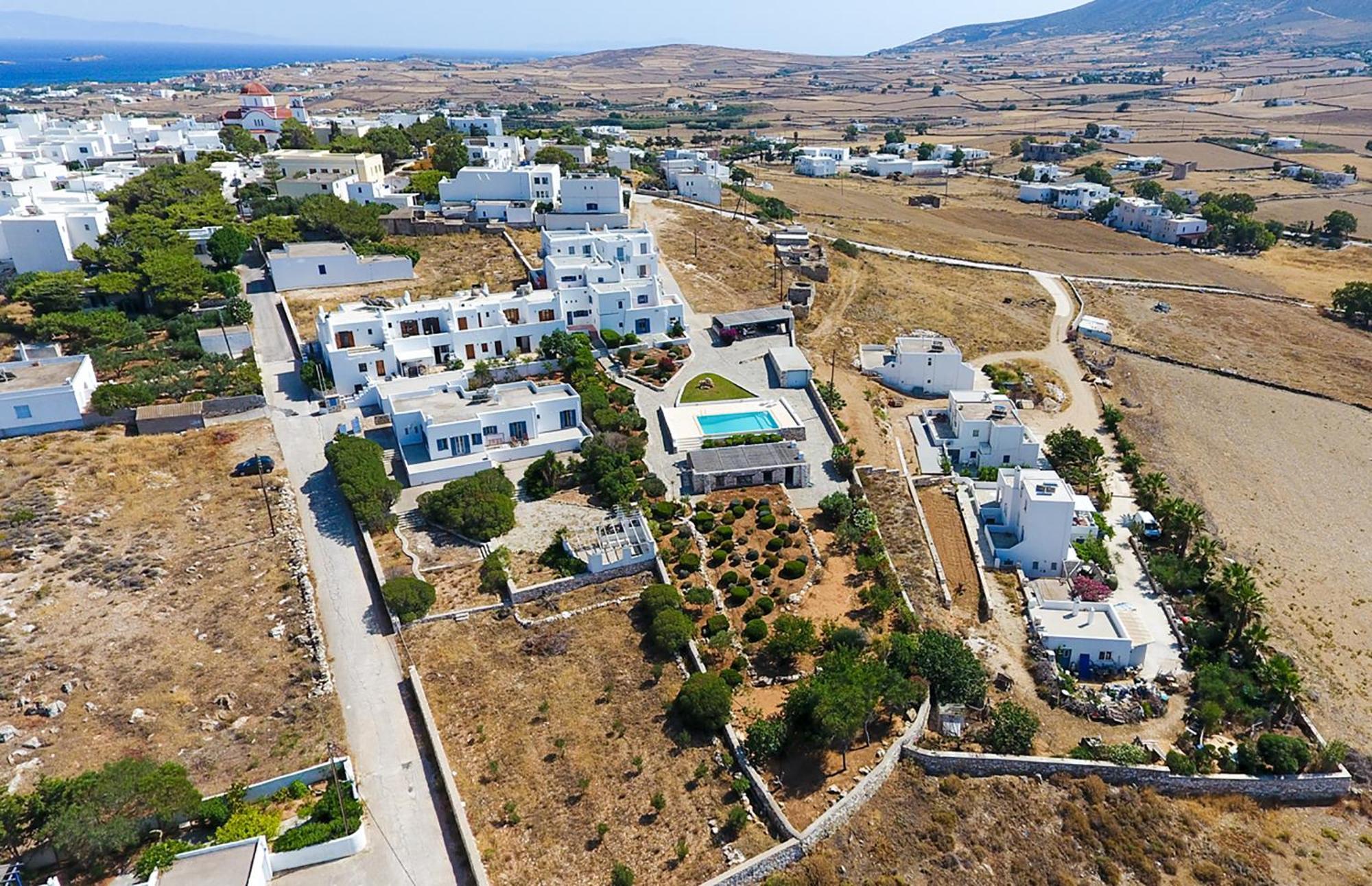 Amelie Villa With Pool And Amazing Sea Views, Paros Márpissa Екстериор снимка